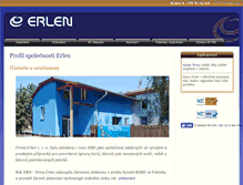 Tablet Screenshot of erlen.cz